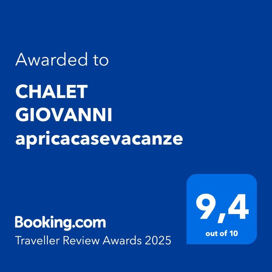 Chalet Giovanni Apricacasevacanze Esterno foto